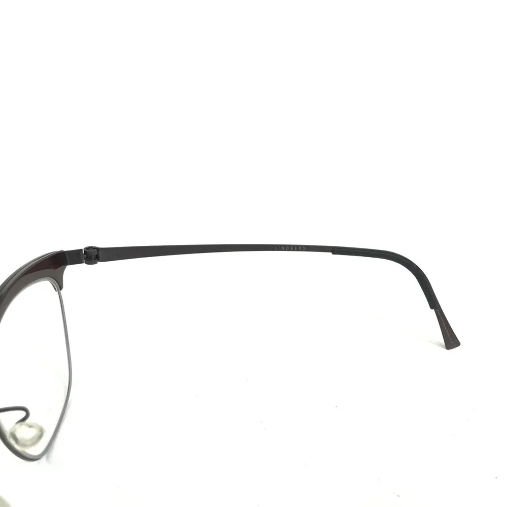 Lindberg Eyeglasses Frames 9819 U14 Shiny Burgundy Red Matte Purple 50-19-135